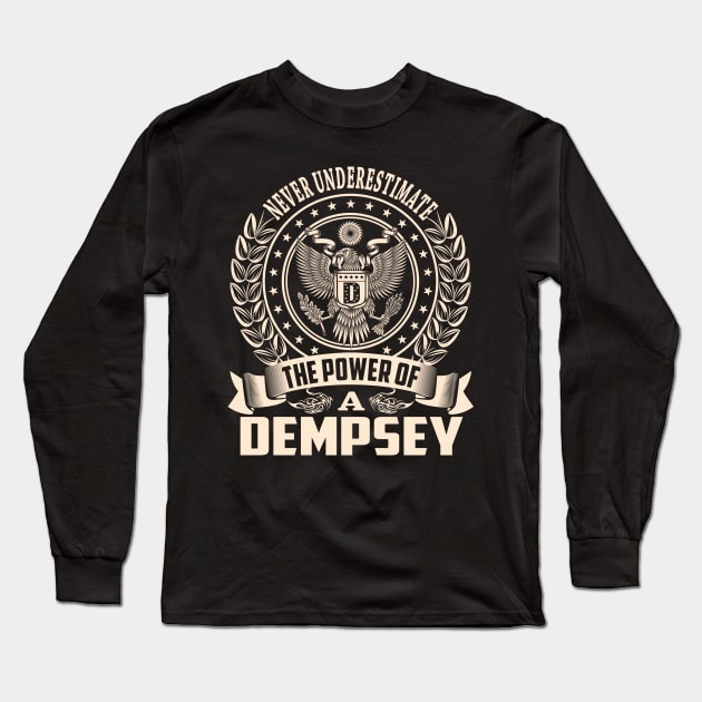 DEMPSEY Long Sleeve T-Shirt by Darlasy